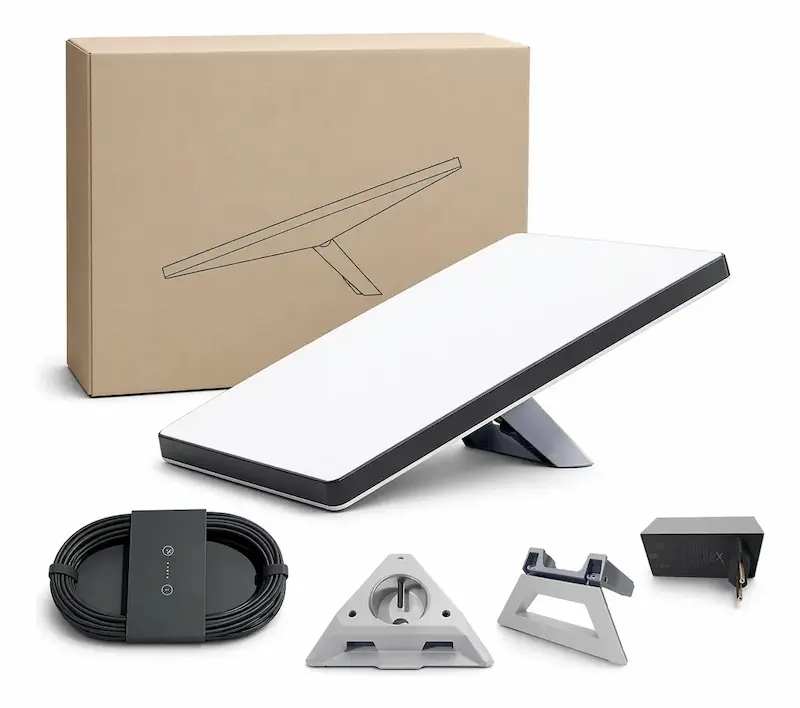Antena Starlink Mini portátil para conexão de alta velocidade em qualquer lugar